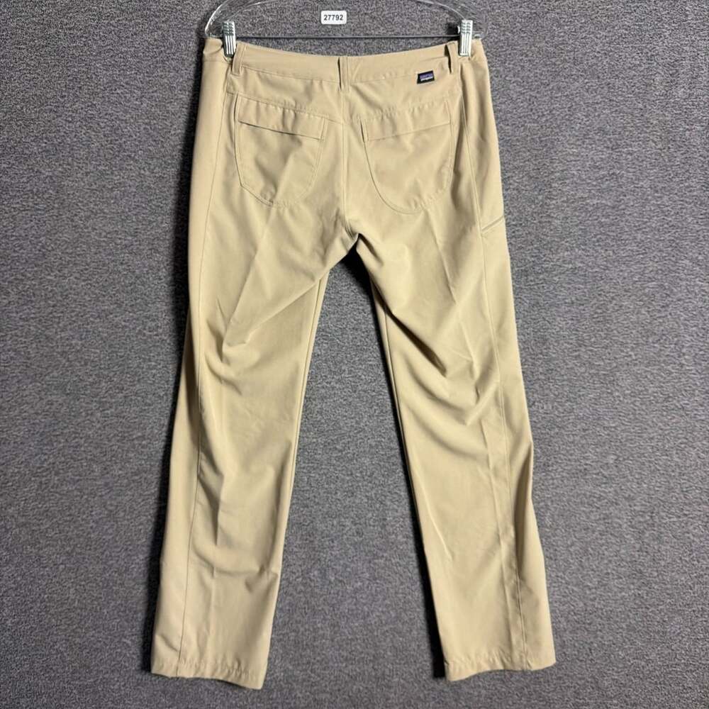Patagonia Women's Size 10 Beige Straight Leg Cargo Happy Hike Pants